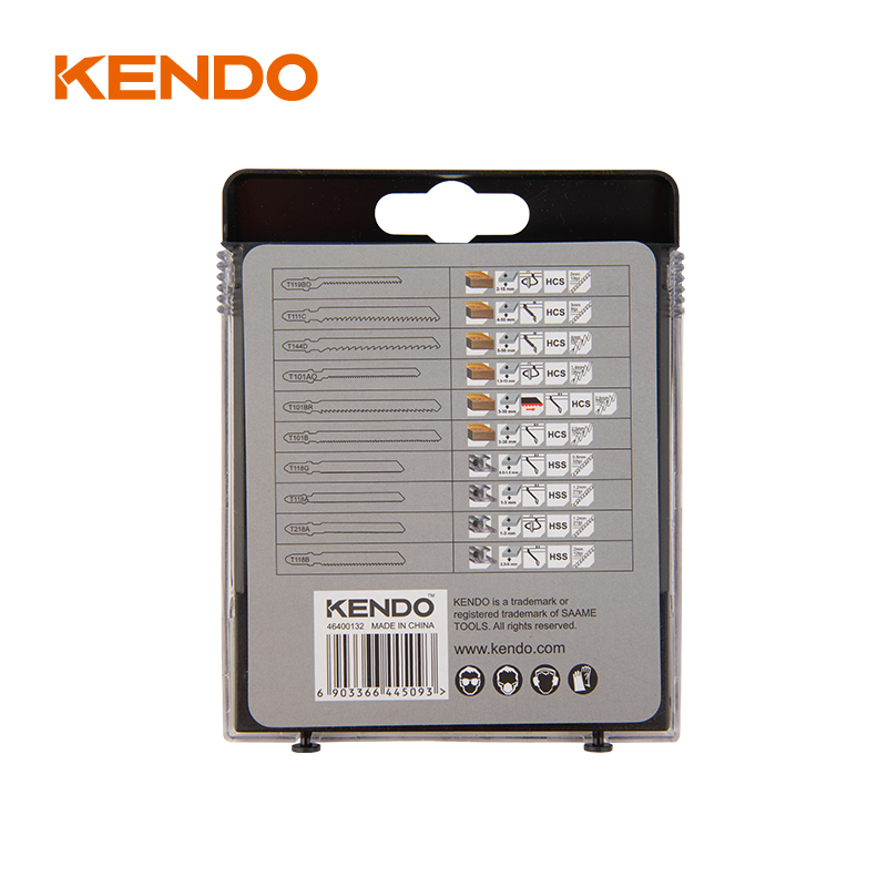 10 件 T 型柄曲线锯条组