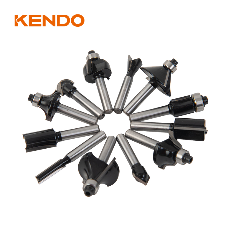 12 件套混合铣刀套件